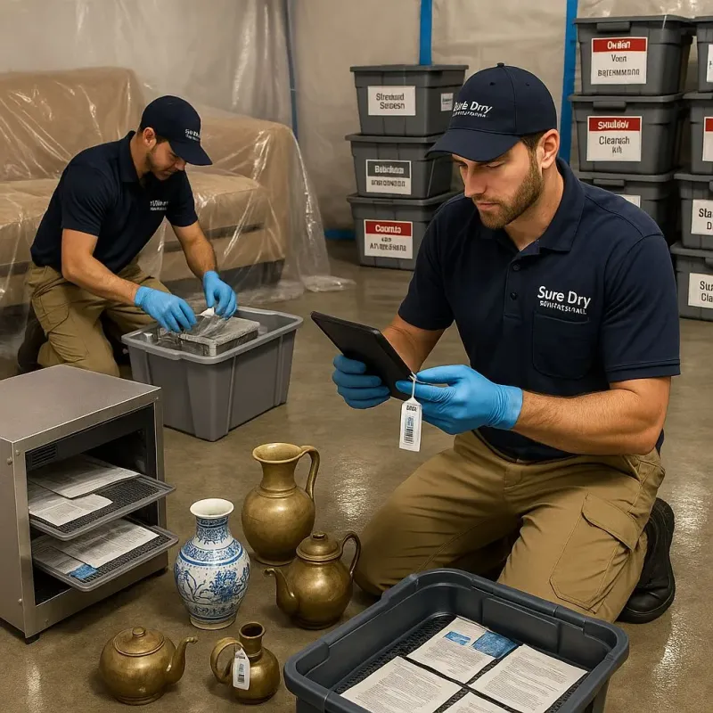 Content Protection and Restoration process in Coral Springs, FL