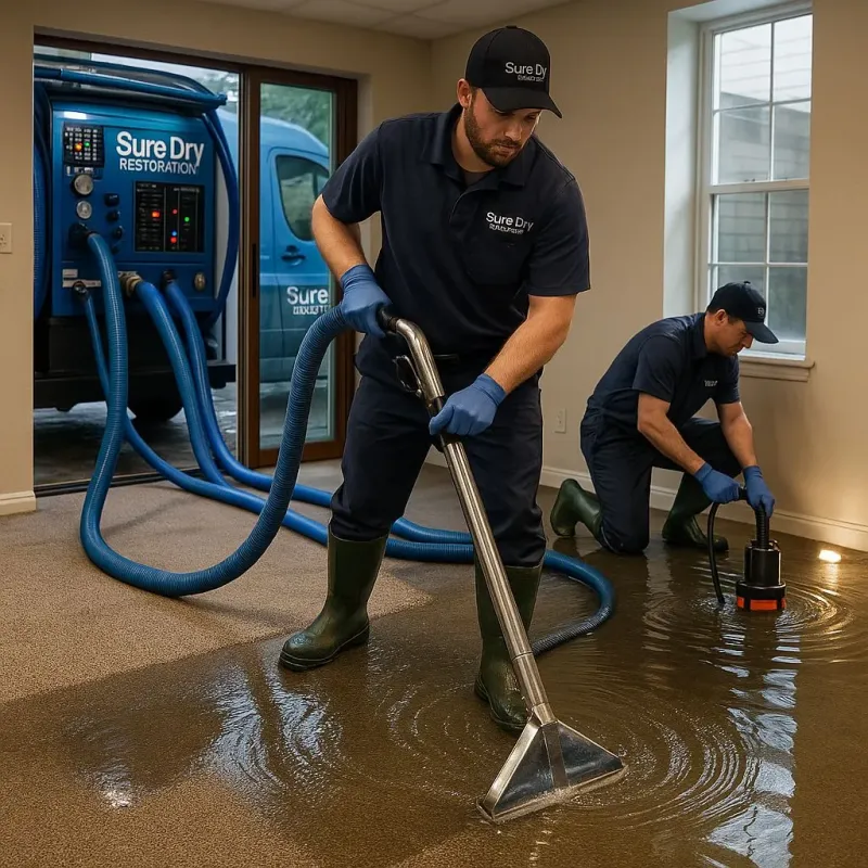 Water Extraction and Removal process in Coral Springs, FL